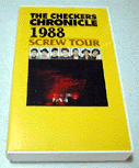 uSCREW TOURvTHE CHECKERS CHRONICLE 1988 / `FbJ[Y