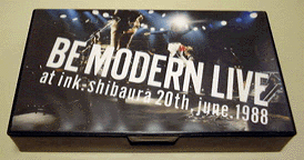 BE MODERN LIVE at ink.shibaura 20th,june.1988 / r[E_