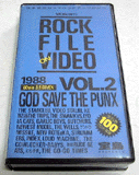 {Xb!  1988 VOL.2 `ROCK FILE ON VIDEOESbhEZCuEUEpNX